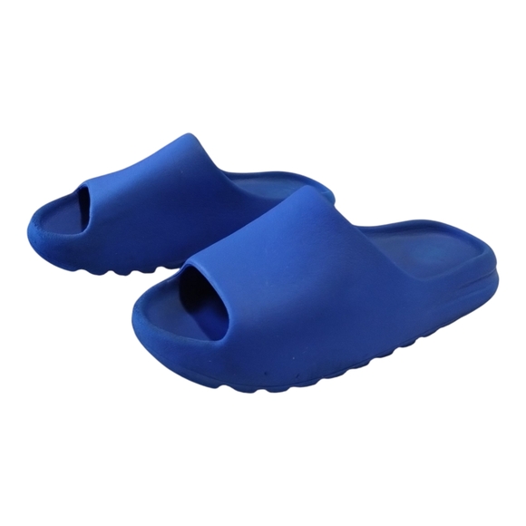 Adidas Yeezy Slide Azure Blue Women's 9 - Picture 1 of 5